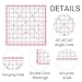 Quilting Rulers,5 Quilting Square Rulers(2.5