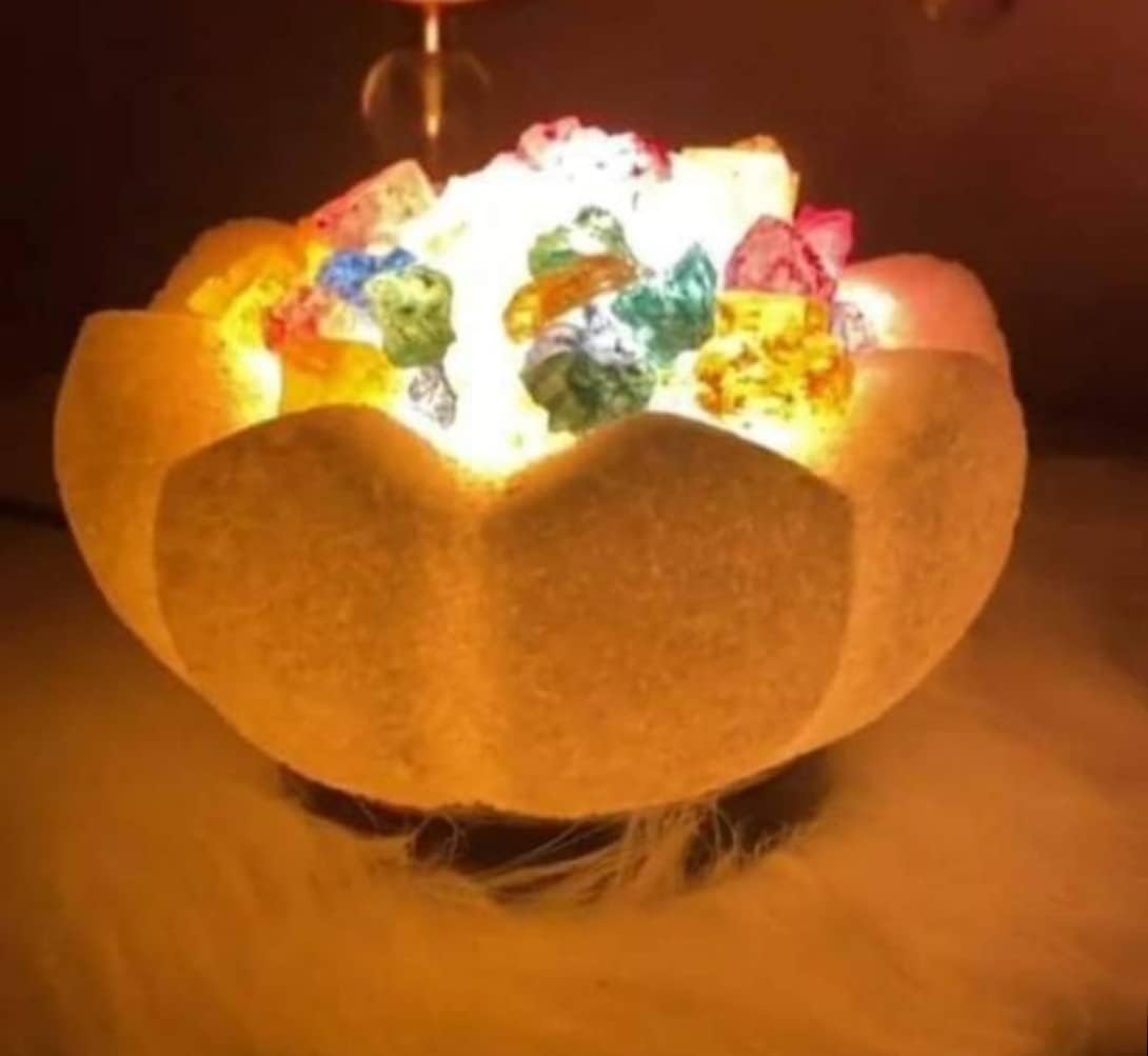 Natural Salt Lamps made in Siwa Oasis South Egypt Crafted by Egyptian Hands-Natural air purification Source