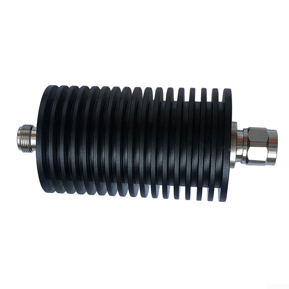 SPORTARC Atenuador coaxial DC3GHZ 100W, conector RF macho a hembra tipo N, alta atenuación, 160dB (3G 30db)