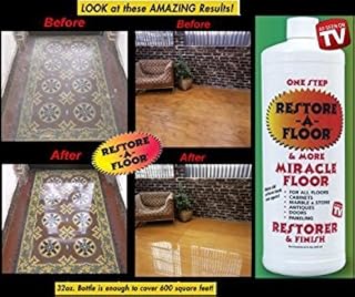 Floor Finish - Wood Floor Polish and Hard Wood Floor Wax to Rejuvenate Floors Including Marble Floors, Vinyl Floors, and Laminate Floors