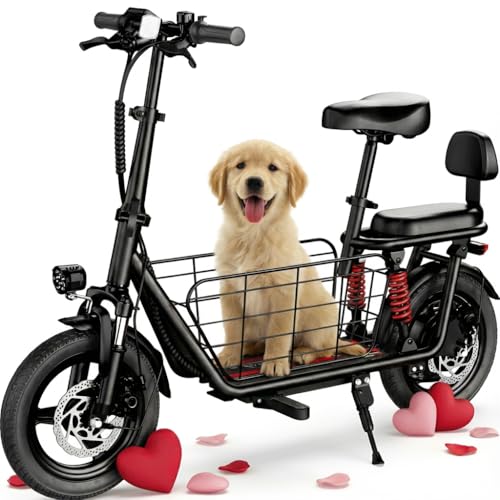 WINDHORSE 850W Peak Electric Scooter with Seat, 20MPH & 25
