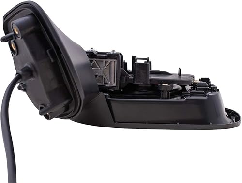 Miniatura 8 de Brock Espejo lateral eléctrico de repuesto con cubiertas negras listas para pintar y texturizadas compatibles con Impreza 2017-2020