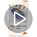 Image of Bathroom Square Door Mat | Anti Slip Floor Mat for Home and Kitchen | Anti Skid Water Soaking Bathroom Mat | Super Water Absorbent Rubber Foot Mat (40 x 60 cm) - ?Multicolour