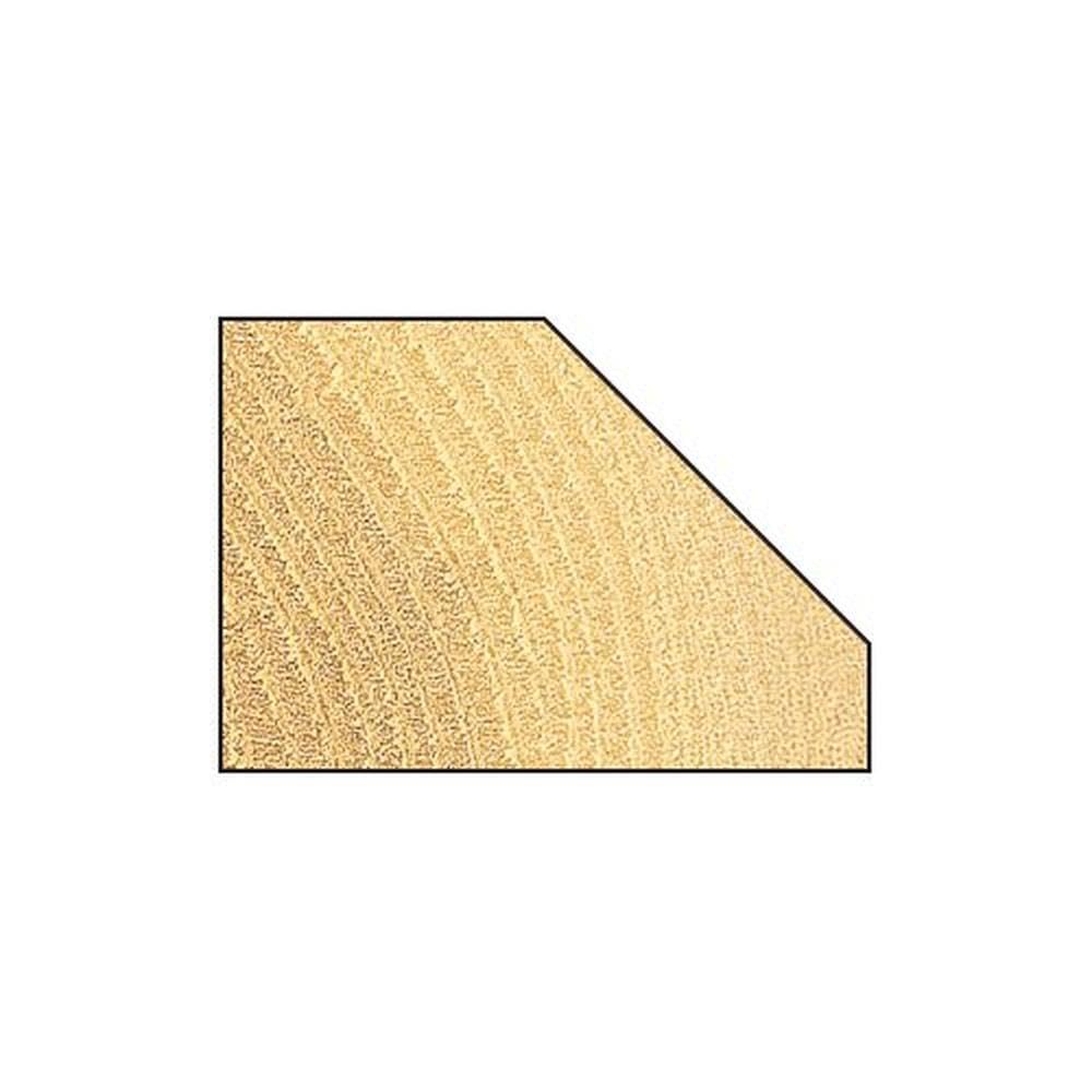 TREND CraftPro Selbstgeführter Fasenfräser, 8 mm Schaft, 45 Grad, 12.7 mm Schnittlänge, Hartmetallbestückt, C049X8MMTC