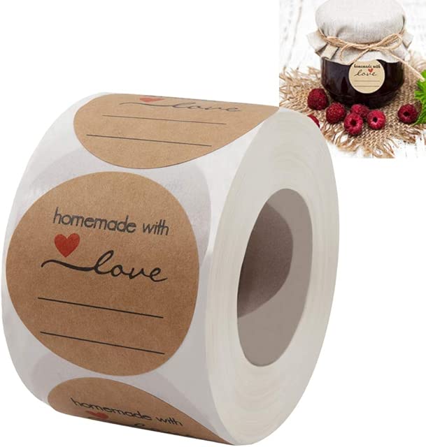 Jam and Jelly Jar Labels, Canning Labels for Mason Jars and More(2