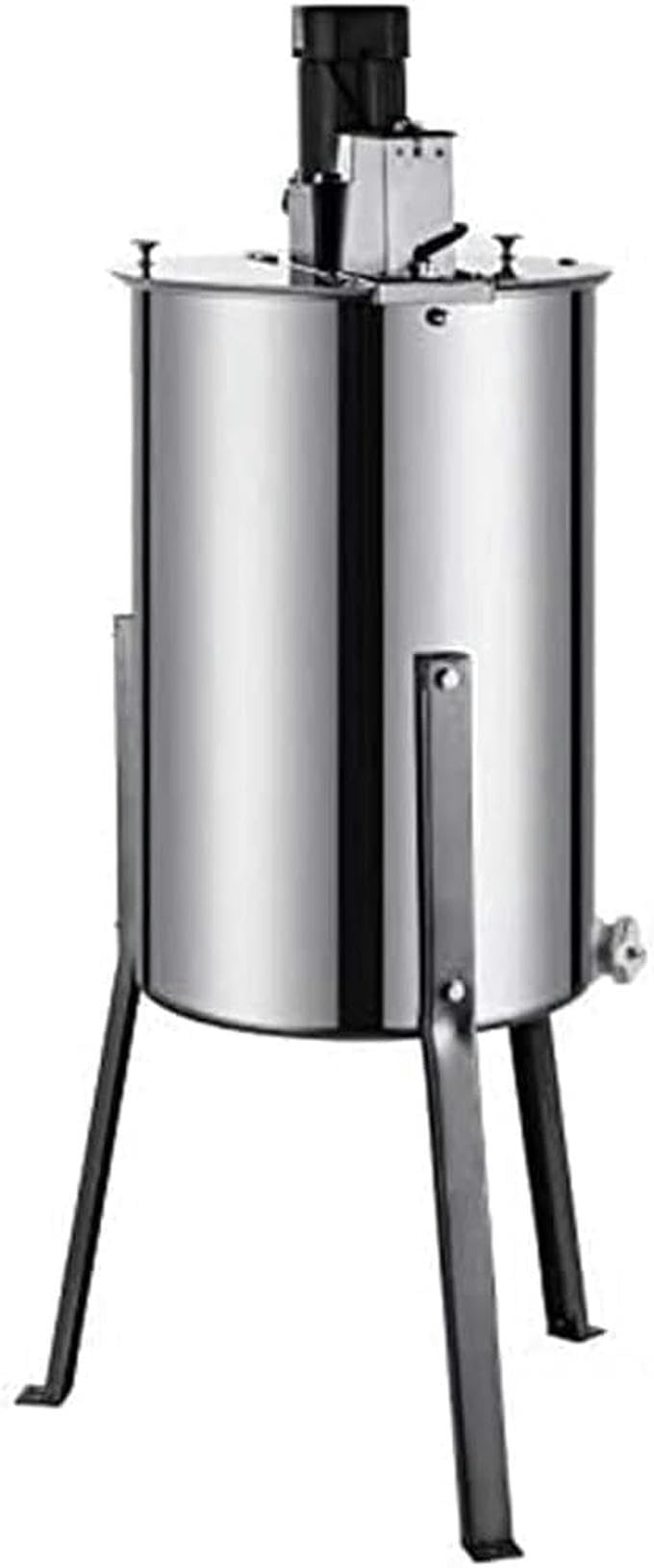 Extracteur de miel électrique, en acier inoxydable de qualité alimentaire, séparateur à 3 cadres amélioré, centrifugeuse efficace pour une utilisation en apéritif, durable et fiable