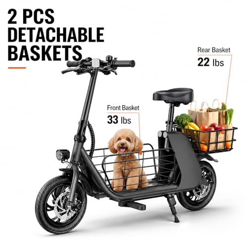 Electric Cargo Scooter Utility Design