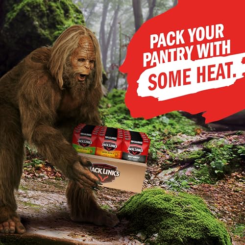 Jack Link's Beef Jerky Bold Variety Pack - Includes Sweet & Hot, Jalapeno and Peppered Jerky, Bulk Protein Snack Pack, Good Source of Protein, Meat Snacks Made with 100% Beef - 1.25 Oz (Pack of 15)