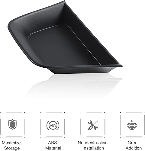 Miniatura 5 de JeCar Organizador de almacenamiento para consola central de tablero de Camaro compatible con Chevrolet Chevy Camaro 2016-2022, accesorios interiores