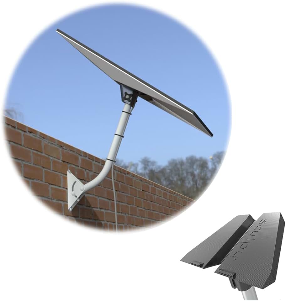 Suporte P/Antena Starlink Articulado Haste Parede 3a Geração