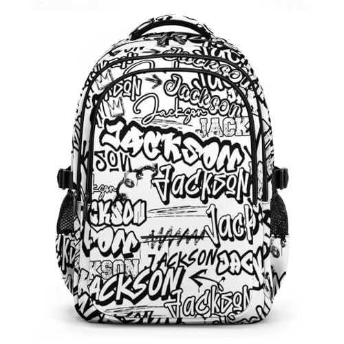 PAKKITOP Personalized Name Backpacks Boys Backpack for Kids Teens School Cool Custom Large Capacity Bookbag for Travel Camping Back to School
