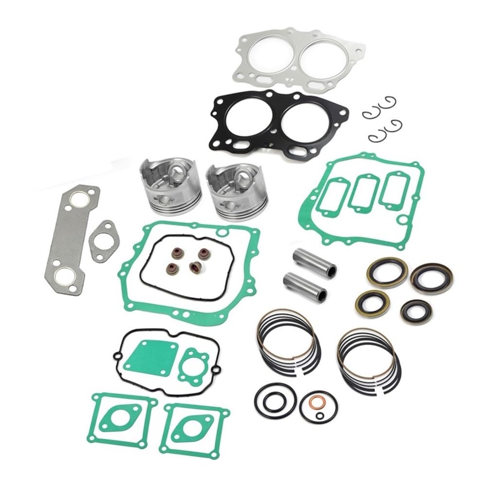 pist. Kit di riparazione for guarnizione tenuta dell'anello del pistone sovradimensionato da 0,25 mm, adatto for carrello golf EZGO a 4 tempi, motore Fuji EH35C MCI 350 cc
