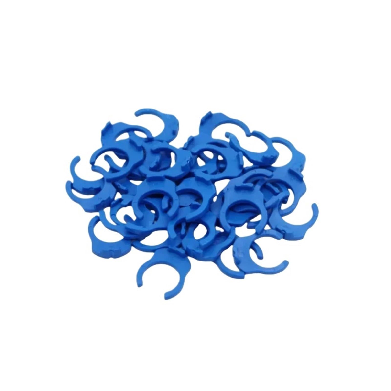 YAKUFAST Fit for 1/4" 3/8" OD Tube Pushfit to BSP Female Thread Pipe Quick Connector Fitting Aquarium Reverse Osmosis RO Water Dispenser(Blue Clip 3I8-10Pcs)