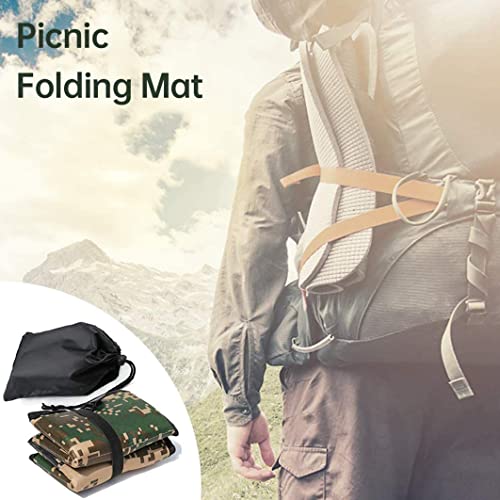 Estera plegable para picnic de espuma aislada, cojín de asiento impermeable de camping 7