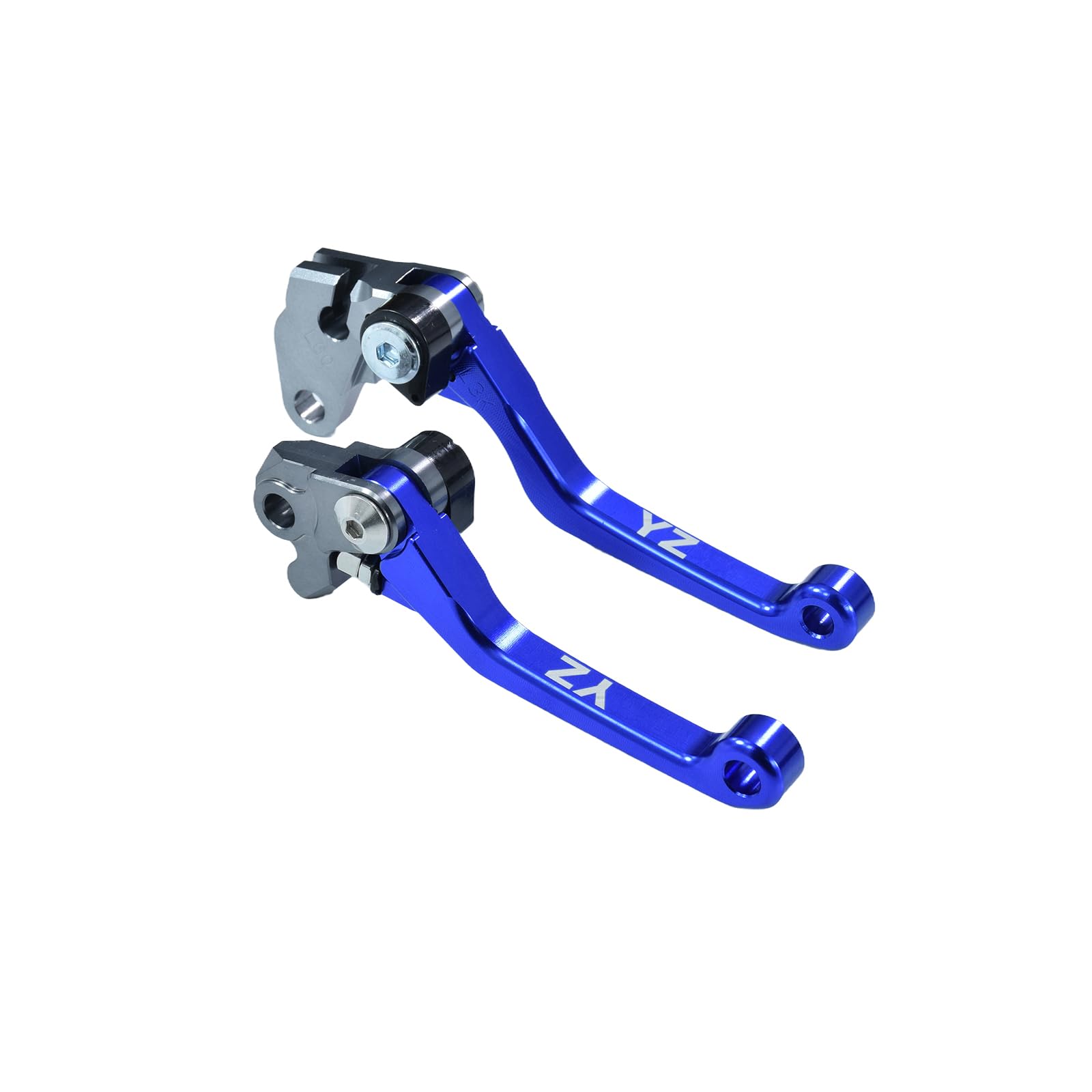 KZLMMotorcycle CNC Foldable Clutch Brake Lever Pivot Handle for YZ80 YZ85 2001-2014 TTR230 2005-2022 Dirt Bike