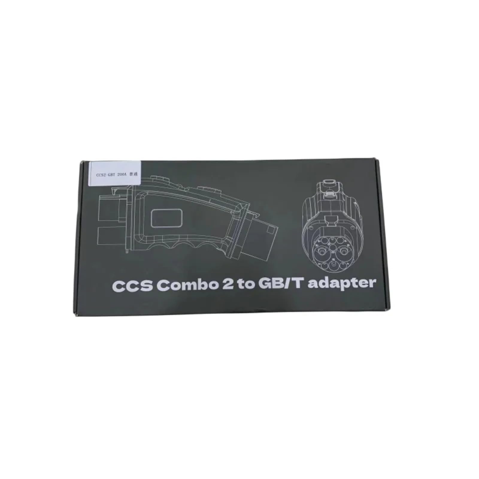 200AGBT DC Chademo S 1/S 2 to GB/Ts2 to GBT EV Ladegerät Auto Adapter