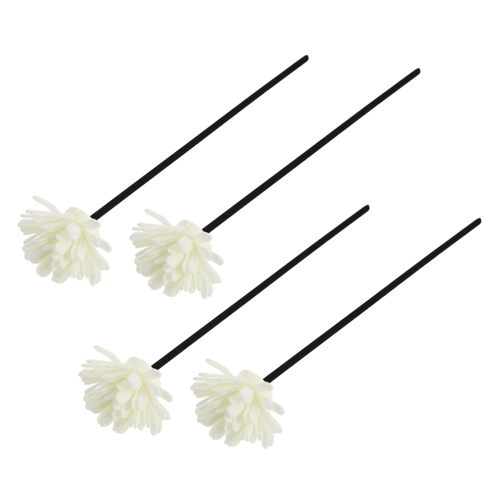 NOLITOY 3sets Rattan Flower Diffuser Essential Oil Sticks Scented Sticks for Room Freshener 4pcs*3