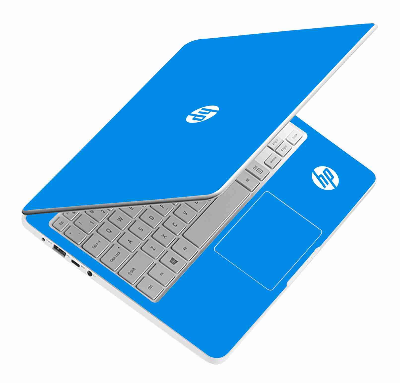 Glossy Designs Full Body Laptop Skin Upto 15.6 inch Sticker Compatible for Dell/HP/Lenovo/Acer/Sony All Laptop Size Upto 15.6 Inch - White Hp On Blue (B09WW24S5V) Amazon Price History, Amazon Price Tracker