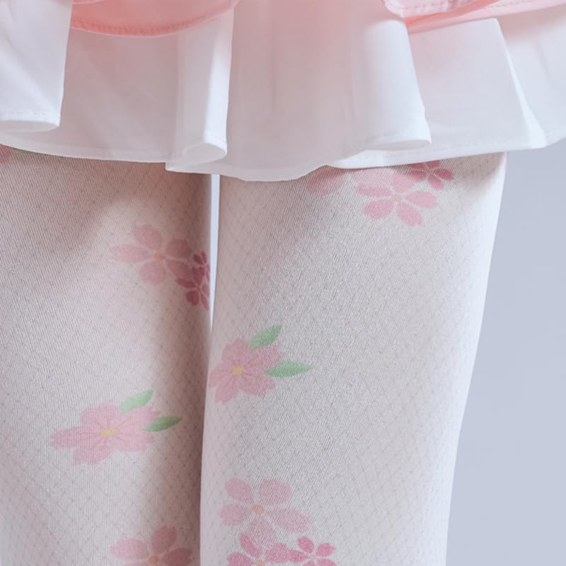 Image of Sahabowi Women's Sheer Tights, Digital Print Designs Stockings