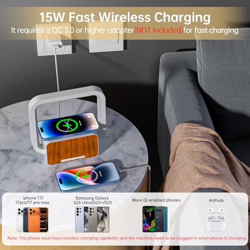 Enceintes Bluetooth avec support téléphone design moderne et finitions soignées - 3