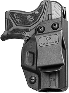 IWB Holster Compatible with Ruger LCP 2/LCP II, Polymer and Kydex Inside Waistband Holster for Concealed Carry LCP II | Adj. Cant & Retention | Fiber-Reinforced Polymer & Kydex Available