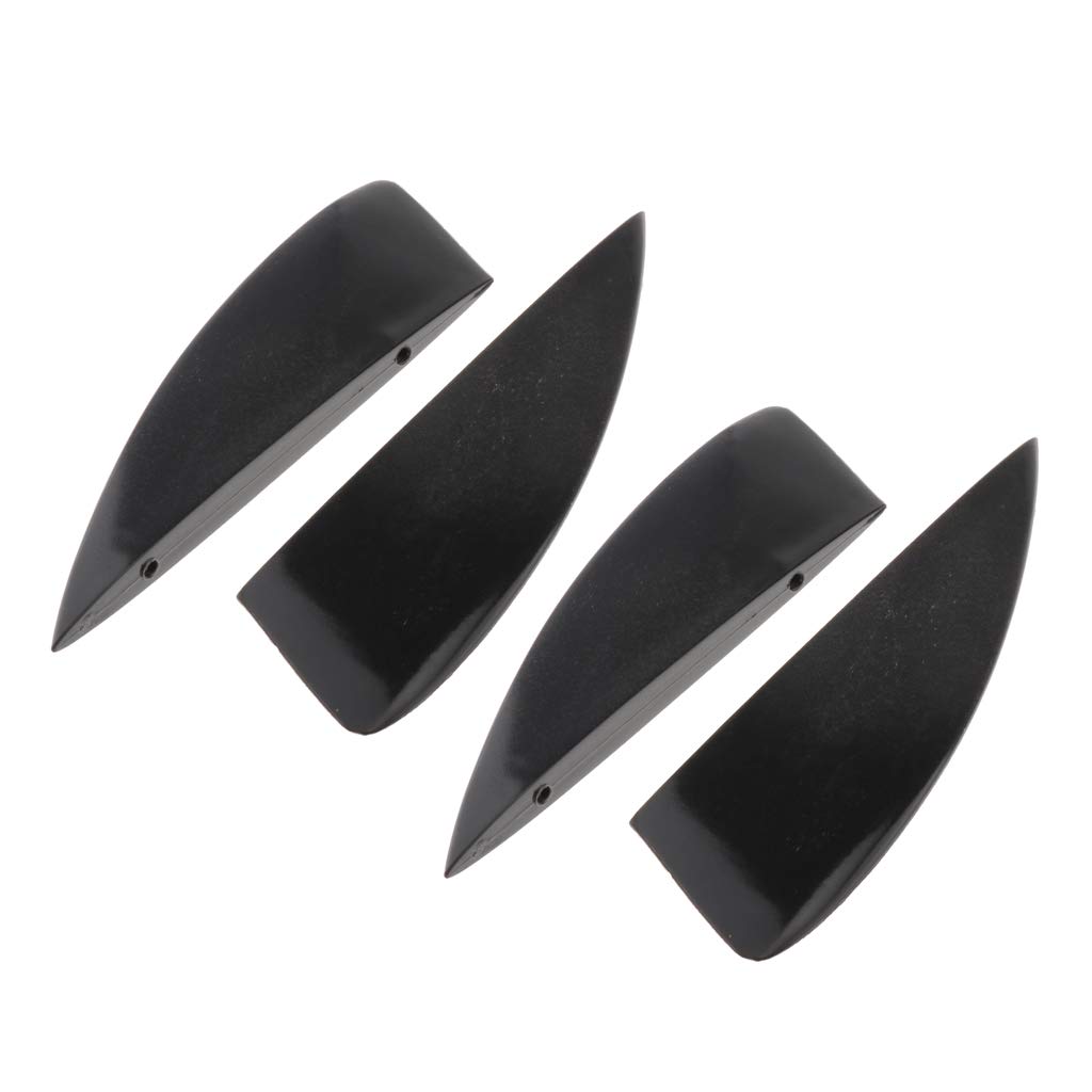 4 Stück 3,8 cm Flosse für Kiteboard, Kitesurfen, Kiteboarding, Drachenbrett, Fliegen, Surf-Ausrüstung