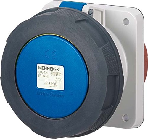 Mennekes 1456 cee-montada socket 4 pôles 125A pour tableau électrique