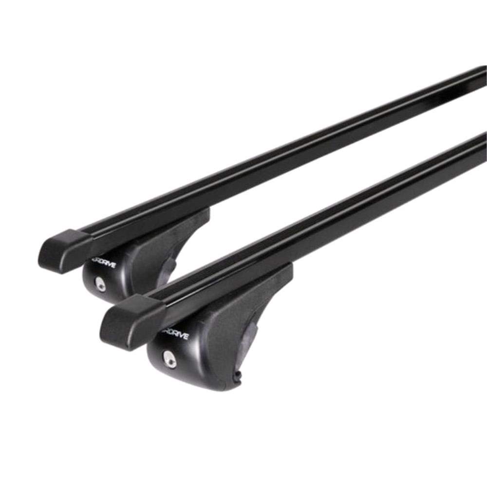 NORDRIVE N15031 Rail-Top, Coppia Barre portatutto in Acciaio - L - 127 cm