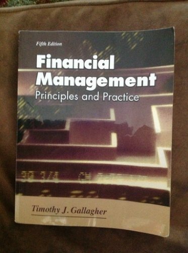 FINANCIAL MANAGEMENT 1930789785 Book Cover