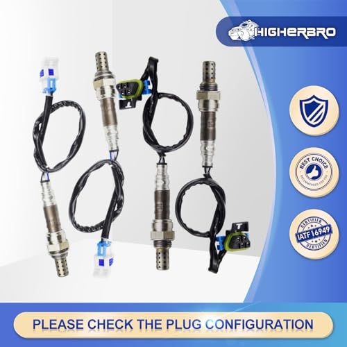 4PCS Sensor de Oxígeno para GMC Yukon 6.0L 2003-2006 miniatura 2