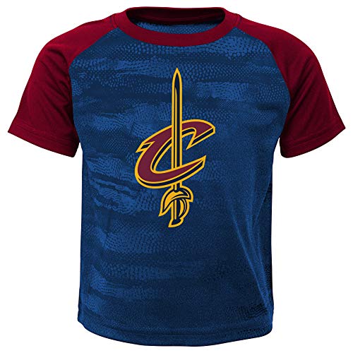 Ensemble de pyjama garçon NBA Cleveland Cavaliers short t-shirt vêtement de nuit basket
