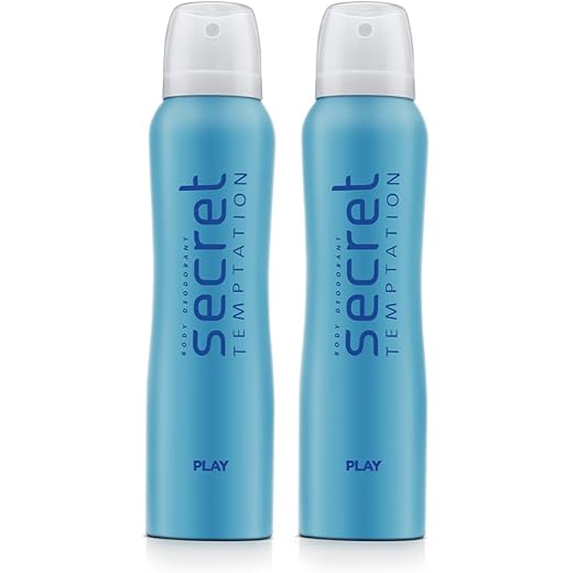 Temptation Play Deodorant 150ml Pack of 2