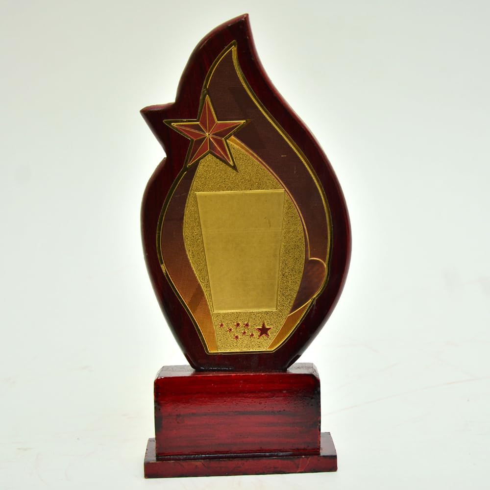 Wooden Memento for Sports, Event & Functions (Small, 19cm Height x 7cm Width x 4cm Depth)-image-30