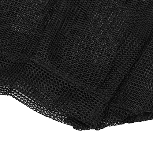 ZJchao Beach Bag, Mesh Beach Bag Nylon Mesh Gauze with Large Capacity for Bath Swimming4