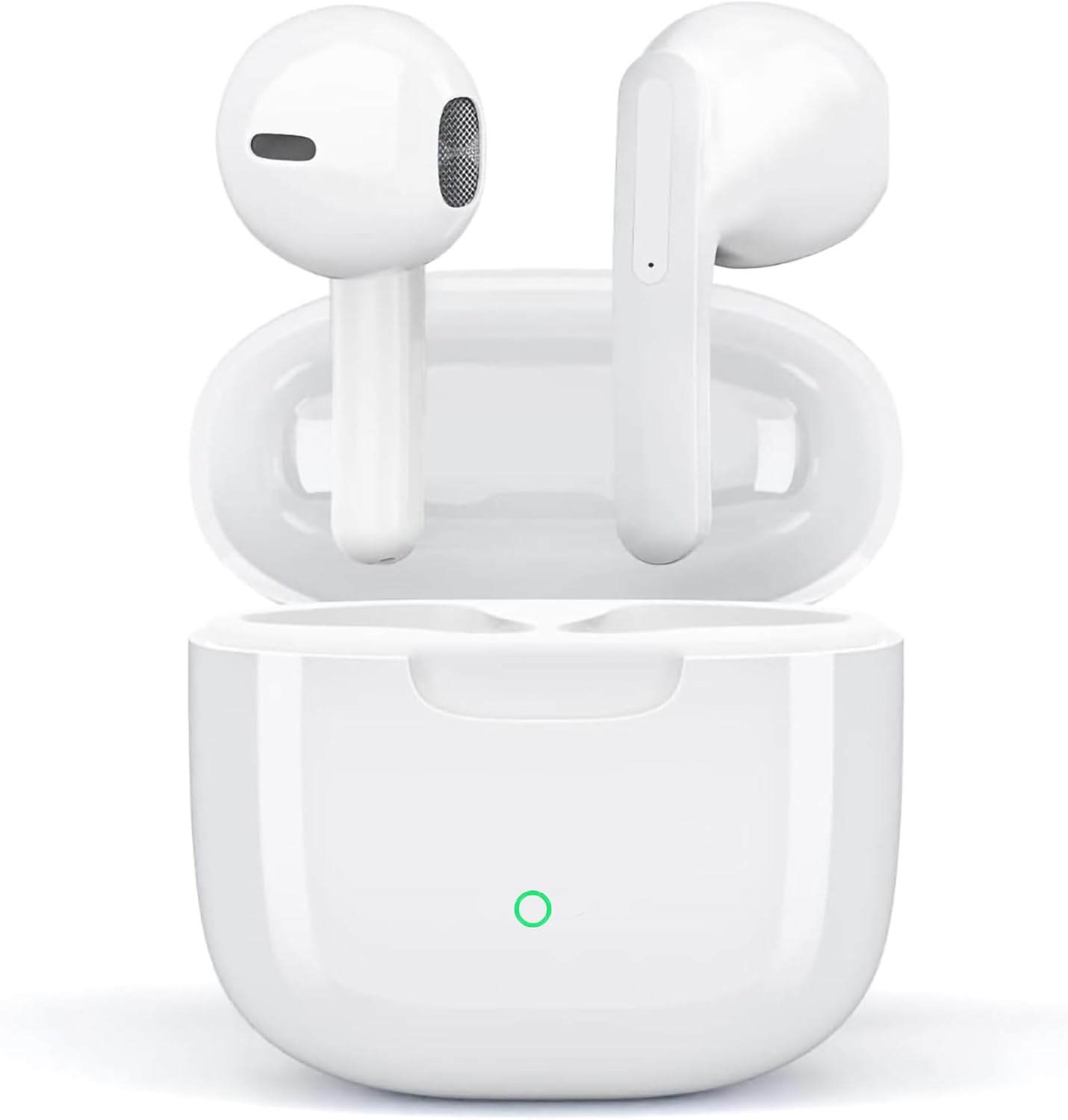 Wireless Earbuds, In-Ear Headphones Bluetooth 5.3 with HiFi Stereo Deep Bass, Bluetooth Earbuds Noise Cancelling with Mic, 24H Playtime, Mini Ear Buds IPX8 Waterproof Earphones for iOS/ Android