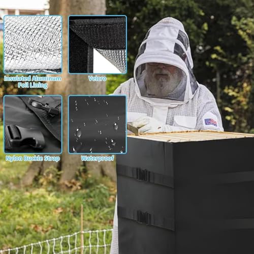 Ruche en hiver : bâche de protection imperméable et résistante au grand froid - 2