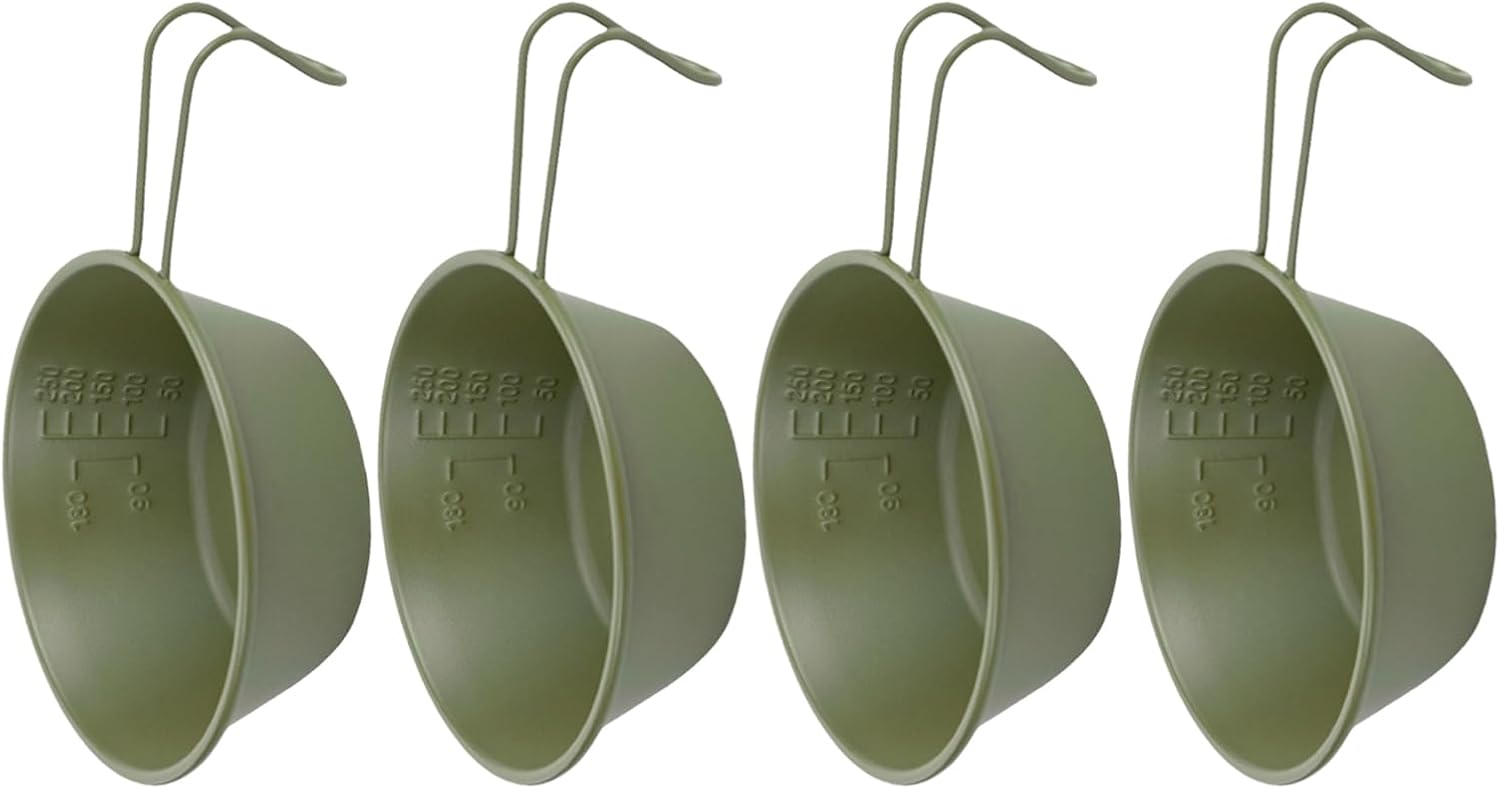 ZHAPEG Set Of 4 Stainless Steel Mixing Bowls with Folding Handle Nonstick Tableware for Outdoor Enthusiasts Kitchenwares 9 51 SH5+ar8L. AC SL1500