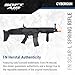 Soft Air SCAR-L Licensed Full Size Spring Powered Airsoft Rifle, Black