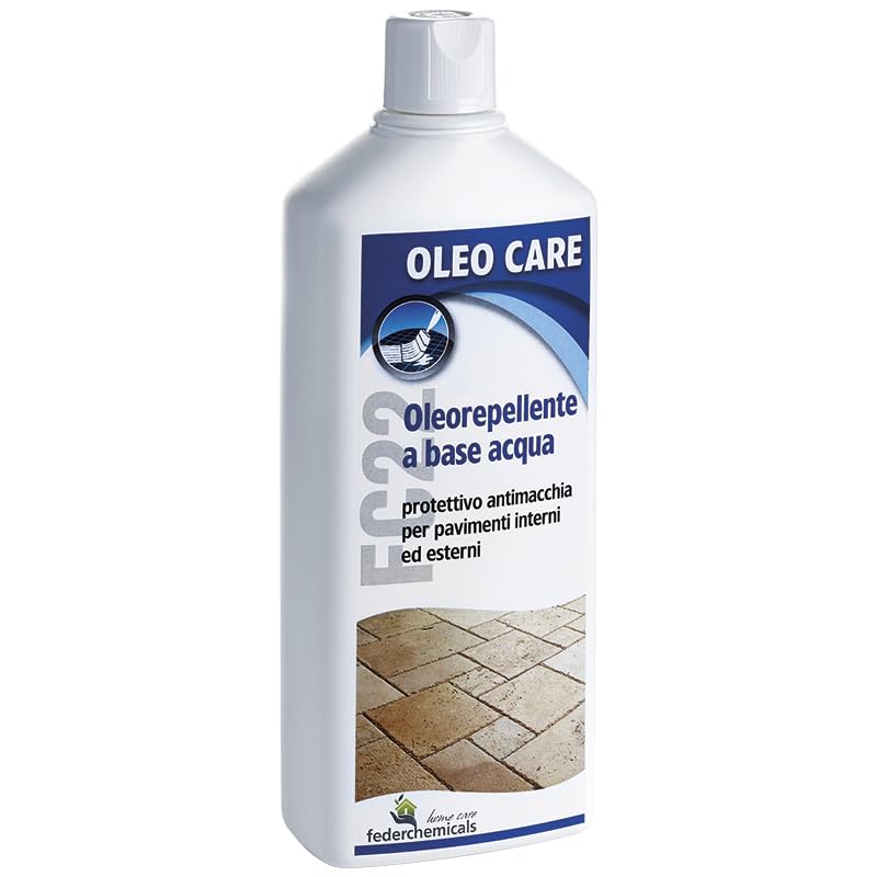 Aceite repelente al agua para suelos interiores y exteriores Oleo Care 1000 ml Federchemicals