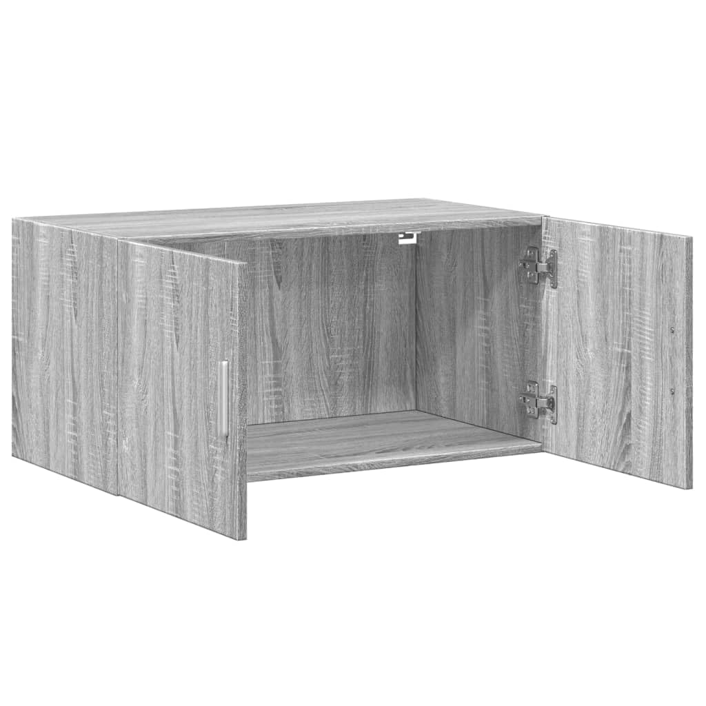 Armadio da parete grigio Sonoma, 80 x 42,5 x 40 cm, in legno