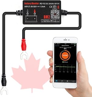 BP+ Boutique-Plus | Battery Monitor BM2 BM3 12V Automotive Battery Tester Charging Monitor Digital Analyzer for Android & iOS