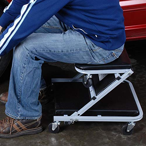 Pro-Lift C-2036D Grey 36" Z-Creeper Seat , Black #TOP4