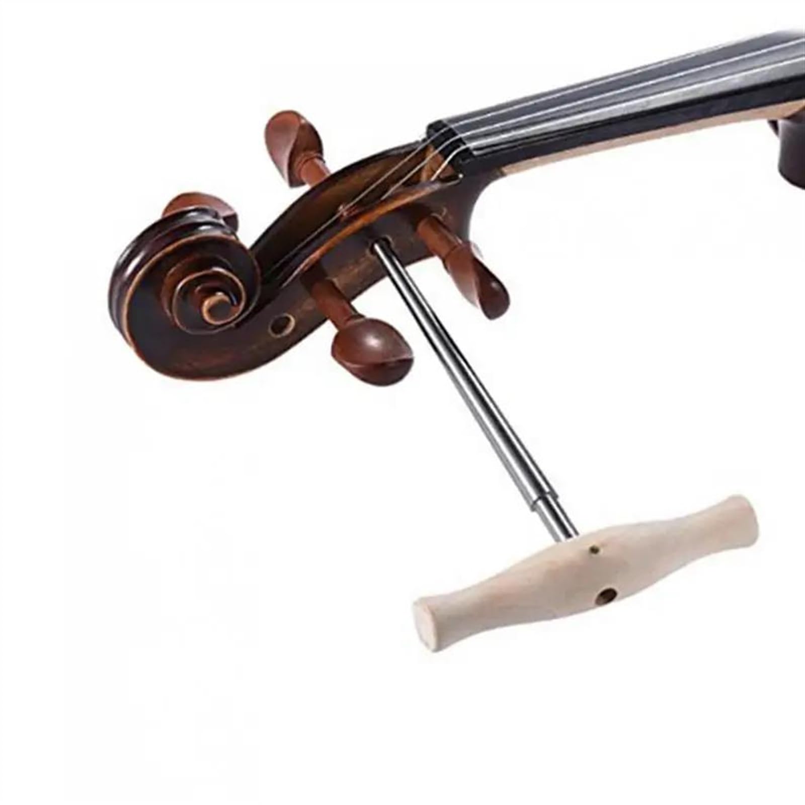 accessori violino Strumenti per pioli per alesatore per violinoManico in legno conico per strumento di accessori per parti di strumenti a corde di violino
