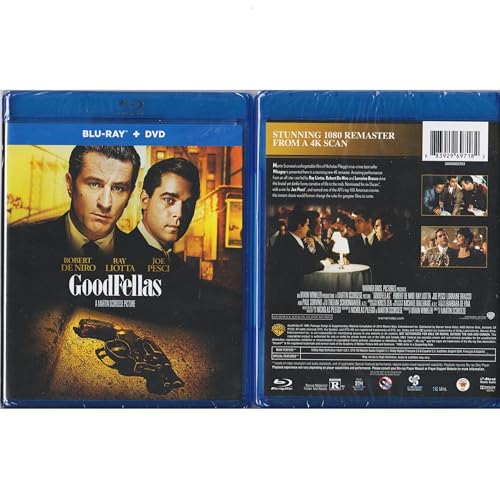 Goodfellas (Blu ray + DVD) B07ZBS6G8R Book Cover
