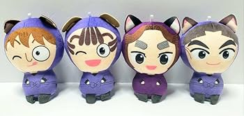 忍たま乱太郎 まるっとちんまりぬいぐるみ　6年生セット Amazon.co.jp: お 忍たま乱太郎 まるっとちんまりぬいぐるみ 六年生 6