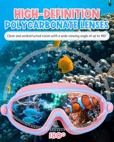 Image of Rantizon Swim Goggles 2 Pack, Wide View Anti Fog&UV Swimming Goggles for Audlt, No Leaking Swim Glasses for Men Women Kids
