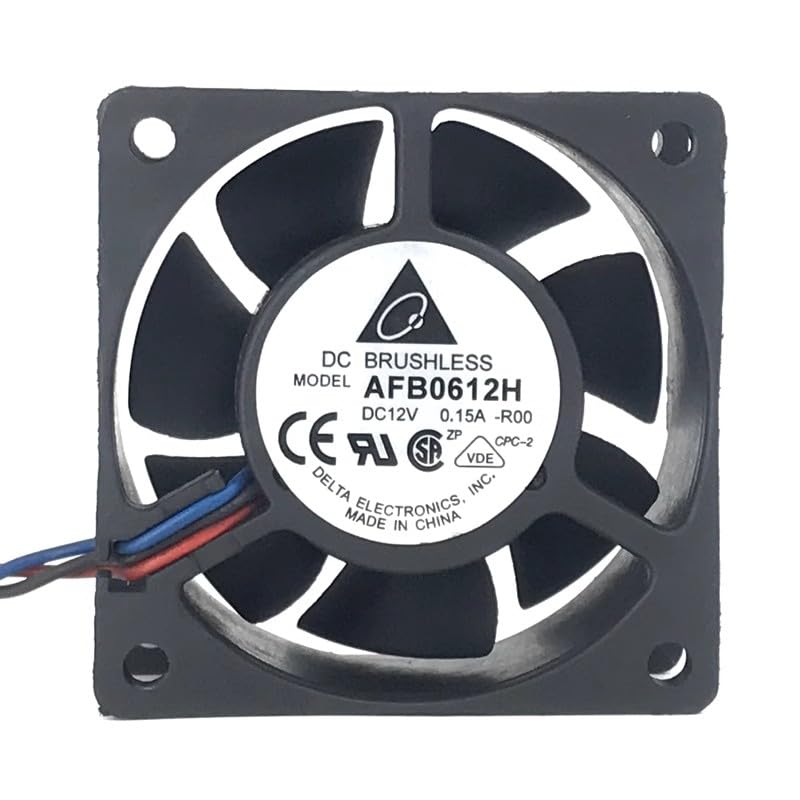 PARREN 6025 12V 0.15A AFB0612H-ROO three-wire chassis inverter alarm fan