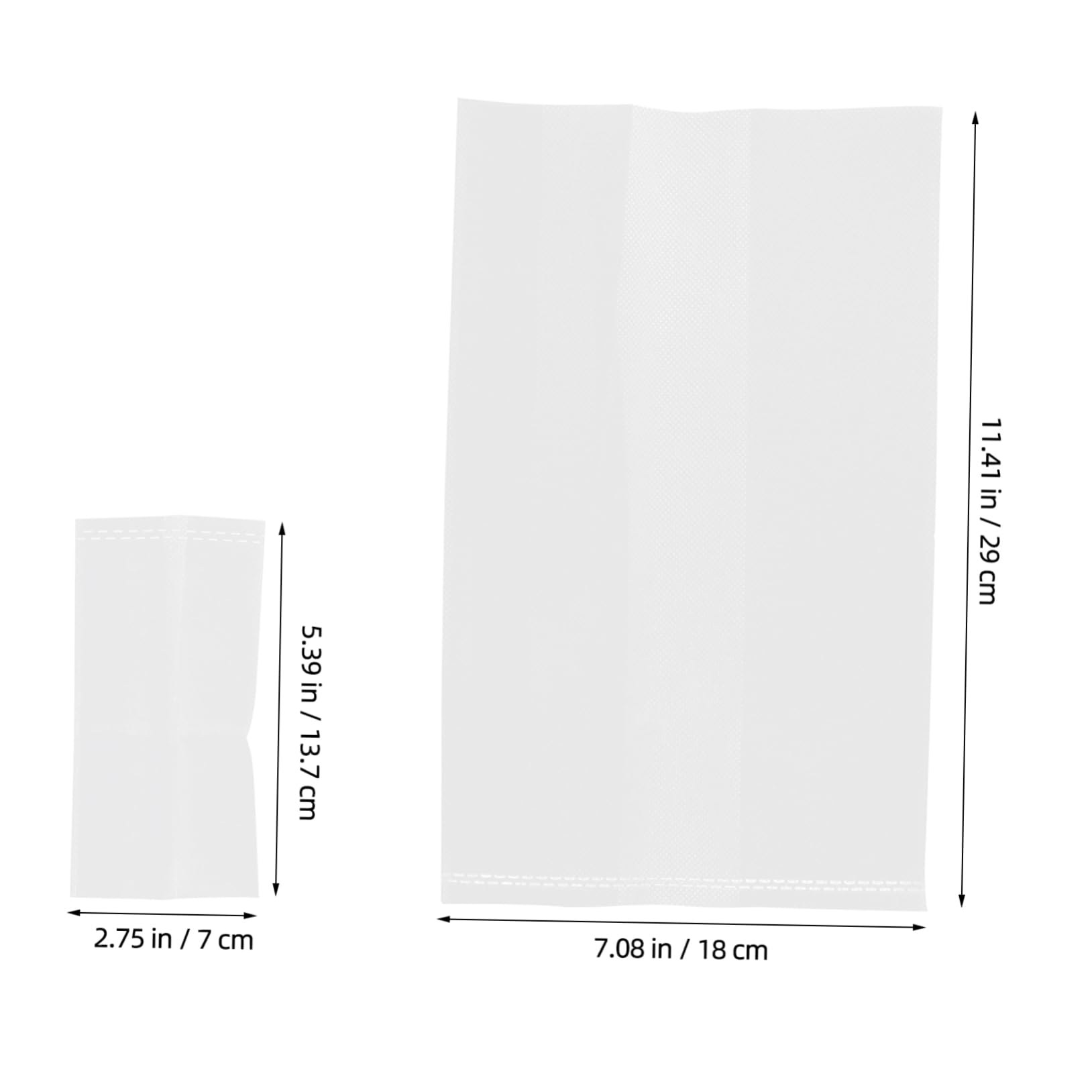 VANZACK 200 Stück Atmungsaktive Non Woven Pflanztaschen Wiederverwendbare Grow Bags für Gemüse Blumen Kräuter Dickes Material für Wurzelwachstum Indoor Outdoor Geeignet