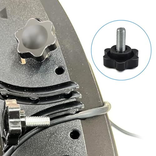 Image of JOYSOG M6 Bolt Knob for Logitech G25 G27 G29 G920 G923 Simulator Steering Wheel Fixing Screws Threaded Knobs Quick Removal Replacement Parts(8Pcs /Set)