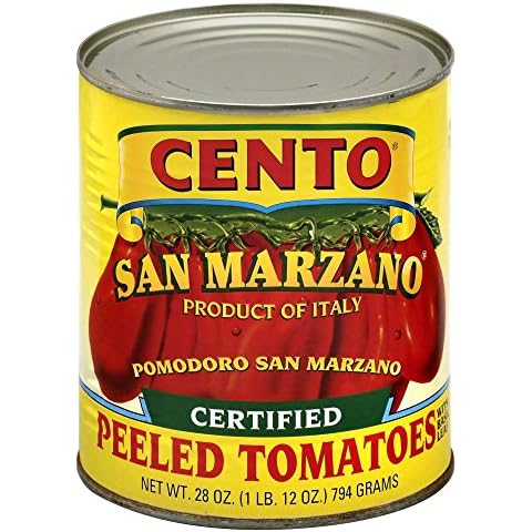 Cento San Marzano Organic Peeled Tomatoes (Pack of 6) Cover